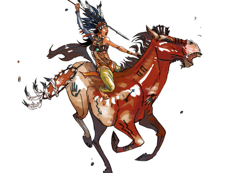Caho-Ta (with riding Hroka)
