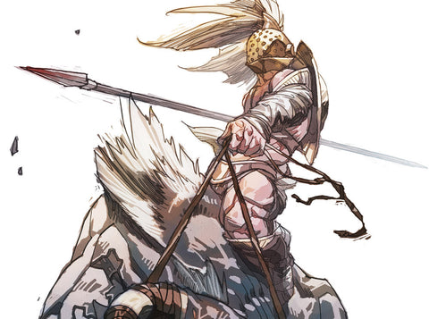 Nero (with riding Septimus)