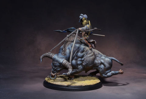 Nero (with riding Septimus)