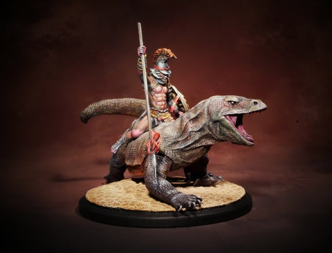 Ladon (with riding Cato)