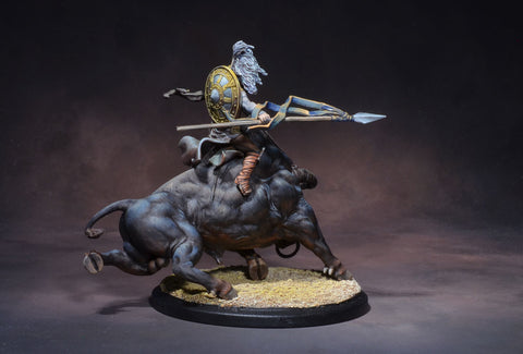 Nero (with riding Septimus)